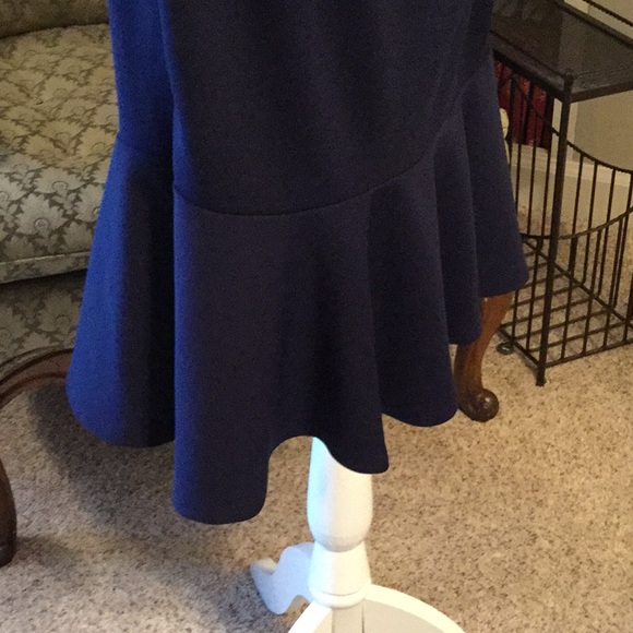 My Bump Navy Maternity Midi Dress - Picture 5 of 6